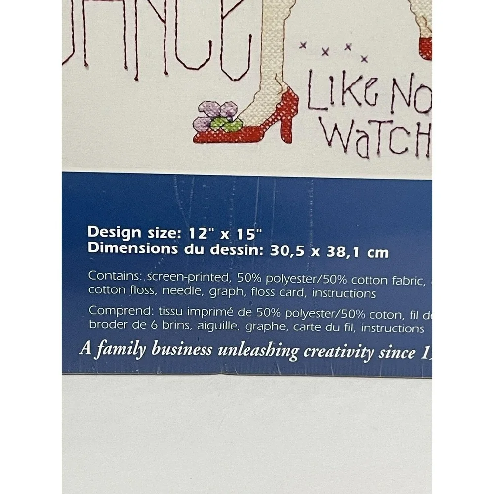 Cross Stitch Red Hat Club Kit Jalynn Dance Like Nobody's Watching Sealed 12